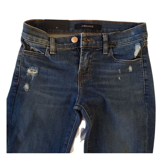 NEW J Brand Affinity Destruct Crop Jeans 23 24 26 - Picture 5 of 15